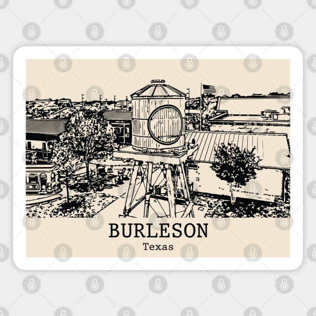 Burleson - Texas Magnet by Lakeric